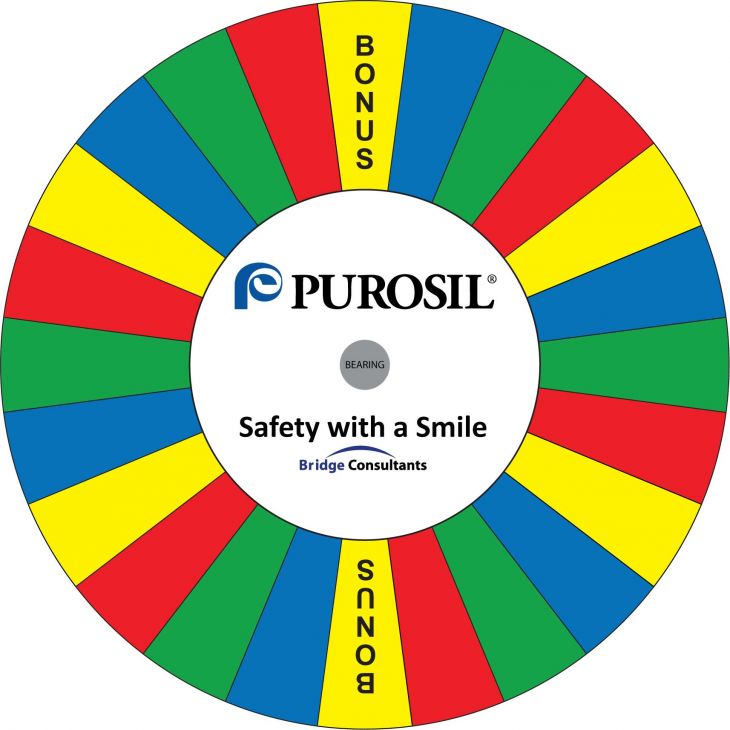 36" Color Wheel with Table Stand main image